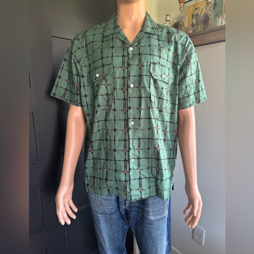 Rogue Territory Infantry Shirt Green Lotus size XL